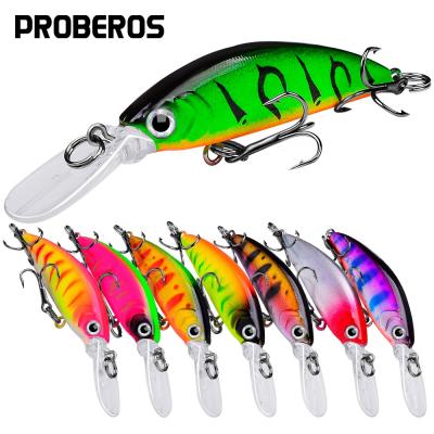 China ABS Hard Plastic Sinking Minnow Fishing Tackle Hard Plastic Lure 7cm 5.5g Bass Bait Crank Wobblers Fishing Supplies for sale