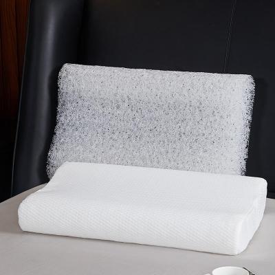 China Summer New 100% Polyester Air Pillow Material White 4D Fiber Breathable And Elastic Pillows for sale