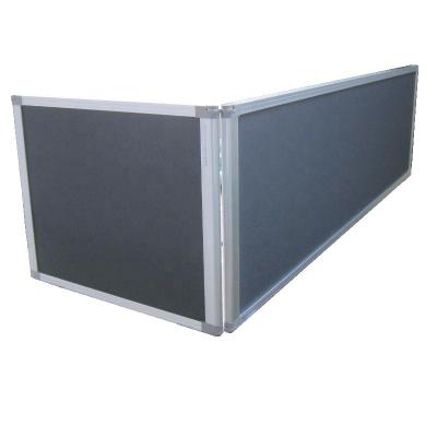 China Sound Absorption Call Center Table Separation Desk Partition Acoustic Desk Divider Screen for sale