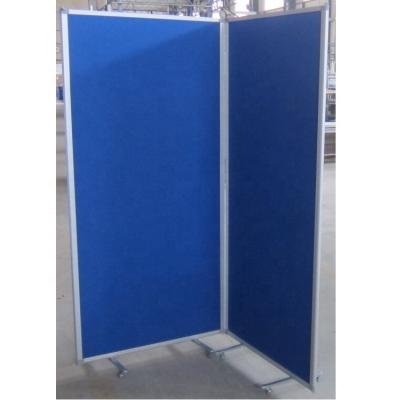 China Difference Size Aluminum Frame Screen Partitions Acoustic Sliding Folding Divider Partition for sale