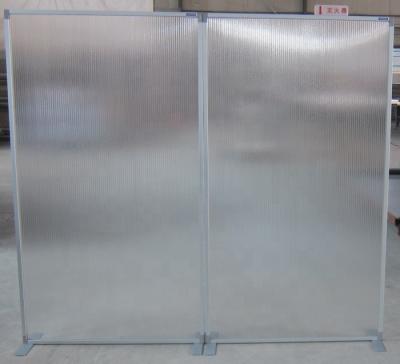 China Difference Size Office Hotel Partition Barber Shop Partition Wall Acrylic Glass Divider for sale