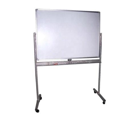 China Easy Wipe School Learning Movable Lockable Magnetic Whiteboard On Stand for sale