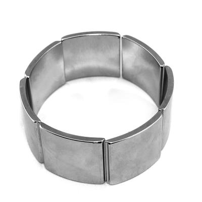 China Industrial Magnet Long Lifespan Collar Magnets Neodymium Sector Magnet for sale