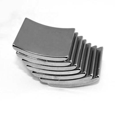 China Super Strong Arc Curved Industrial Magnet Shape N42 Half Ring Neodymium Magnets for sale