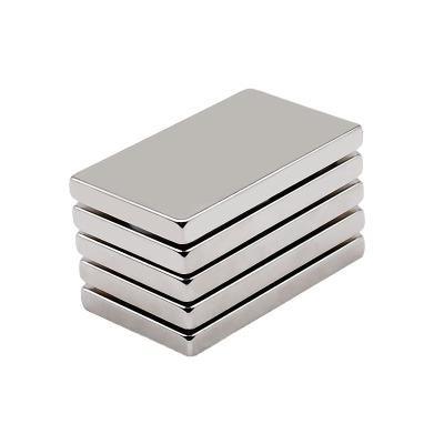 China Industrial Magnet Bar Single Pole Super Strong Rare Earth N52 N54 Neodymium Block Permanent Magnet for sale