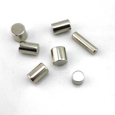 China Classroom Industrial Machine Functional Permanent Magnet D6.4x25.4mm Cylinder Magnet for sale