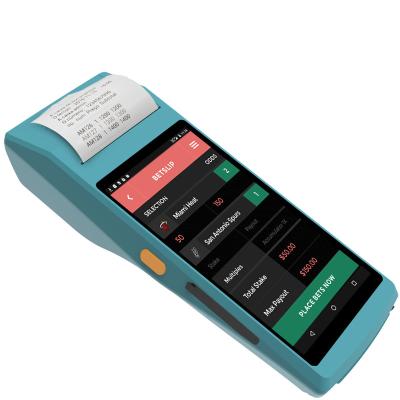 China Multifunction nfc 3G network smart pda barcode printer and scanner terminal for sale