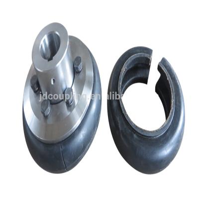 China Long Operating Life New LLA Type Flexible Tire Coupling For Metallurgical Equipment for sale