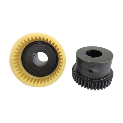 China High quality long working life nylon bowex sleeve nl6 flexible gear coupling for sale