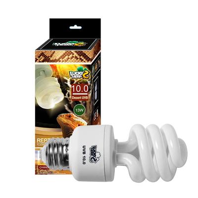 China Sustainable Reptile UVB 13W 10.0 Compact Fluorescent Light Bulb For Desert Animals for sale