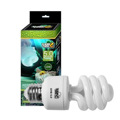 China 13W UVA UVB 5.0 Viable Tropical Reptile Contract Flulorescent UV Lamp Bulb for Turtle and Chameleon Mini Greenhouse for sale