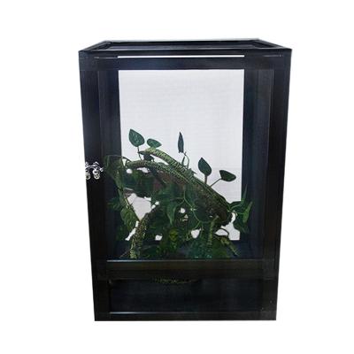 China Viable Mini Rectangular Acrylic Screen Reptile Cage Greenhouse for sale