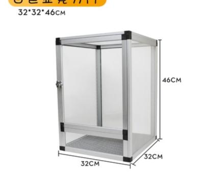 China High Quality Viable Reptile Mini Greenhouse, Aluminum Screen Mesh Cage for sale