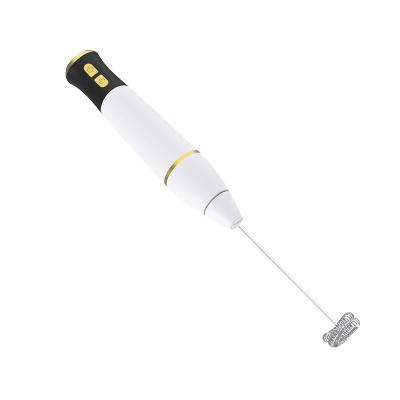 China New Arrival Sustainable High Quality Usb Rechargeable Electric Milk Frother Coffee Handheld Milk Frother for sale