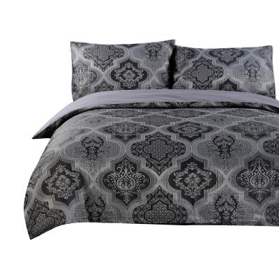 China Wholesale Hot New Design 2021 Black Color Disposable Floral Pattern Large Bedding Sets Adult Boys Girls for sale