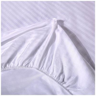 China 1 cm 100% anti-static satin stripe cotton sheet fabric for sale