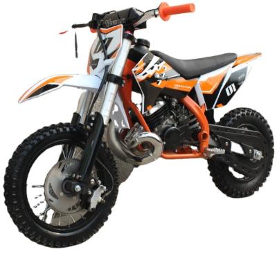 China Koshine Mini 2 Stroke Kids Pocket Racing Motorcycle Dirt Bike 50CC 1.3L for sale