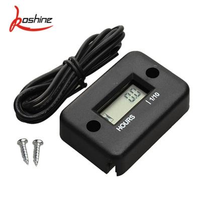 China Waterproof Motorcycle ATV LCD Display Digital Engine Hour Meter For ATV Dirt Bike Motorcycle for sale