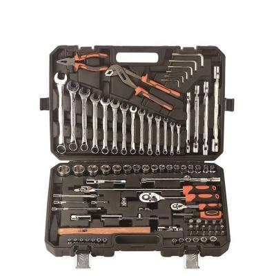 China Car Repair 92 PCs Auto Repair Ferramentas Automotivas Socket Screwdriver Bit Tool Box Ratchet Wrench Tool Kit for sale