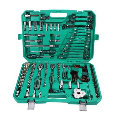 China Car Repair 128 Pcs Car Repair 72 Teeth Ratchet Wrench Tools Box S2 Screwdriver Bit Socket Wrench Tool Kit Case Kit for sale