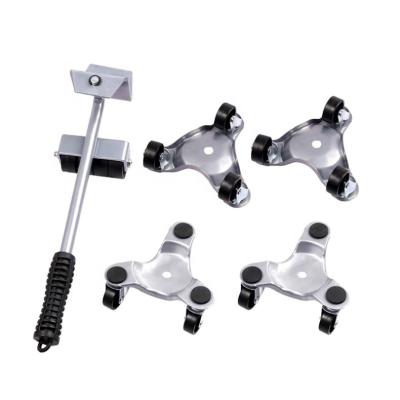 China 5 Pcs Color Silver Triangle Movable Motor Tool Kit Furniture Motor Lifter Tool for sale