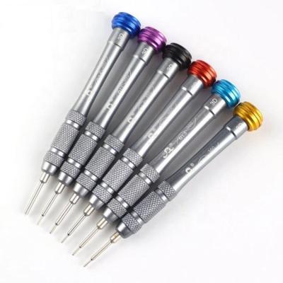 China Convenient Carry New Design High Quality Chrome Molybdenum Steel Easy Hardness 3D Screwdriver For iPhone Repair for sale