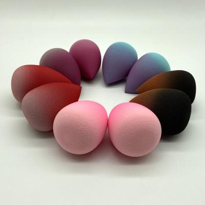 China Soft Gradient Makeup Sponge JLY Ficial Color Makeup Beauty Sponge Latex Free Breath Base for sale