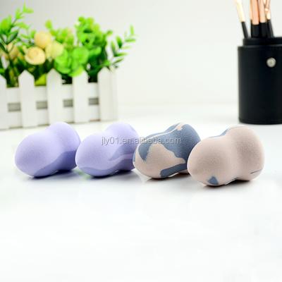 China Good Selling Hot Selling Elastic Color Mixed Sponge Violet Purple Color For BB Cream Makeup Sponge Blender for sale