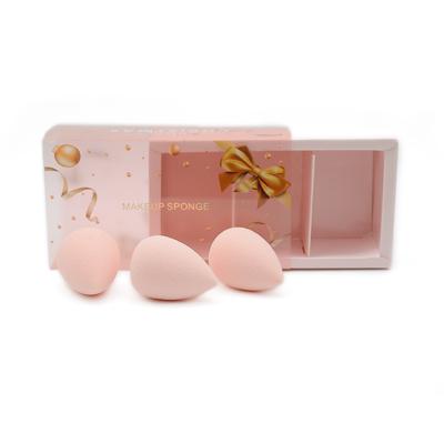 China Wholesale Diamond Shape Makeup Blender Private Label Washable Expanding Sponge Blender Soft Makeup Sponge Set Beautiful for sale