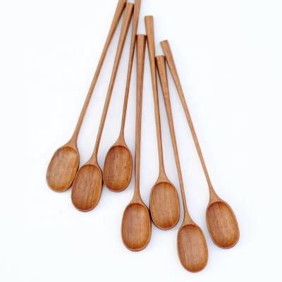 China Single Source Manufacturers Customize High Quality Solid Wood Wooden Spoons Exquisite Gifts Can Be Customized Home Sets for sale