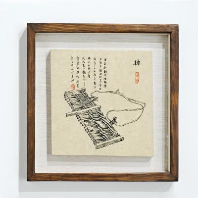 China Right Angle Simple Eco-Freindly Hardwood Frame , Customizable Wooden Exhibit Show Photo Frame for sale