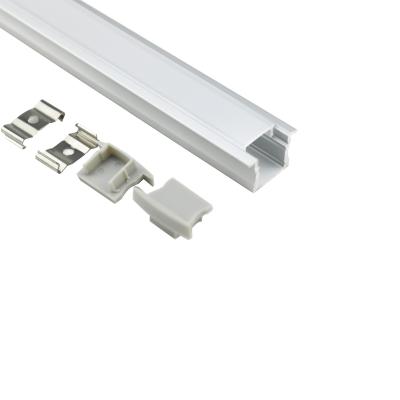 China Led Profile 17*15mm Customize Length Led Strip Linear Light Led Profile Recessed Aluminum Led Profile for sale