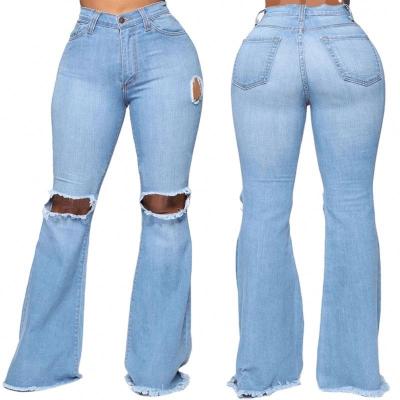 China Factory Wholesale QUICK DRY Stylish Pants High Waist For Women Woman Jeans for sale