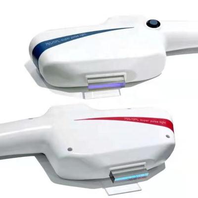 China Pigment OPT DPL Updated Grip IPL Removal 2022 Fast Permanent E-light Hair Removal Machine And ND Yag Laser Tattoo Removal Q Switched Machine for sale