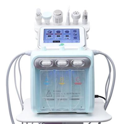 China Pore ​​Remover 2022S 6 in 1 Hydraulic Oxygen Jet Peel Machine BIO RF Skin Care Oxygen Machine Water Facial Clean Light Vacuum Facial Machine for sale