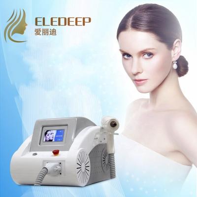 China Portable Anti-puffiness F q switch laser ND yag laser tattoo removal machine, eyebrow washing machine skin rejuvenation for sale