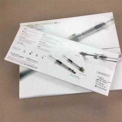 China Skin Rejuvenation ZH Beauty Multi Facial Needles Therapy Crystal 5 Pins Meso Needles For Water Meso Injector for sale