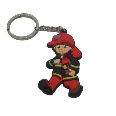 China Waterproof Custom Personalized Promotion Gifts With Hign Quality Soft PVC Key Chain Rubber Key Ring By Low MOQ for sale