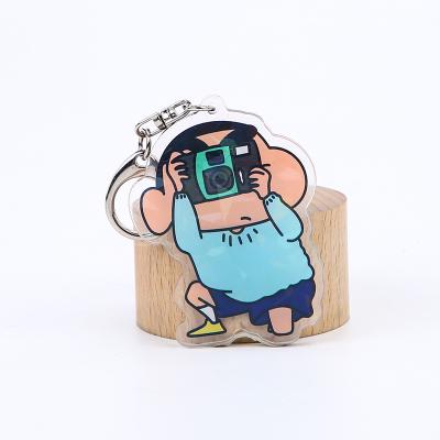 China Custom Factory Cartoon Character Image Plastic Acrylic Key Chains Eco-friendly Various For Business Gifts for sale