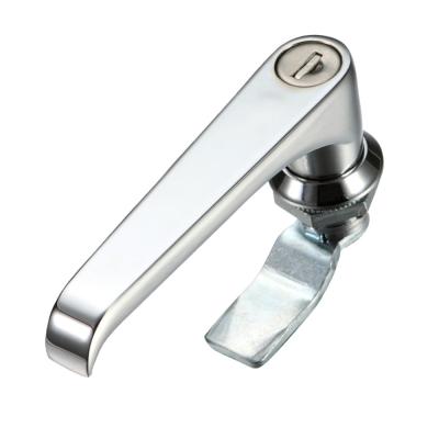 China Wide Application MS308 Zinc Alloy Chrome Coated Industrial Handle Lock for sale