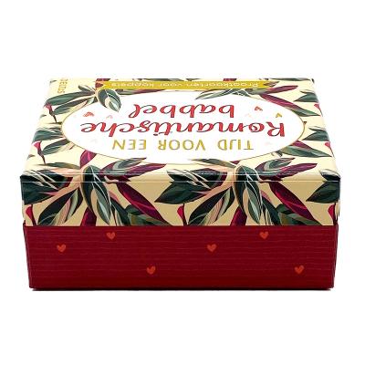 China Recycled Materials Luxury Custom Printed Children's Learning Lid And Bottom Gift Box for sale