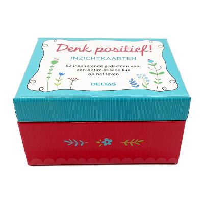 China Materials Marker Box Small Fresh Cute Cartoon Recycled Card Gift Box Small for sale