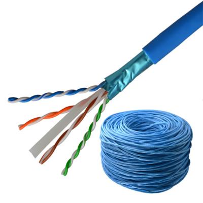 China Telecommunication MingXiong Network Cable Cat 6 ftp 0.45mm communication cable have better quality and transmission speed for sale