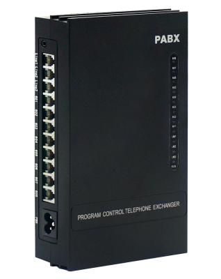 China Office and Home Central Mini PBX in PBX with Key Phone and Display Software MK308 for sale