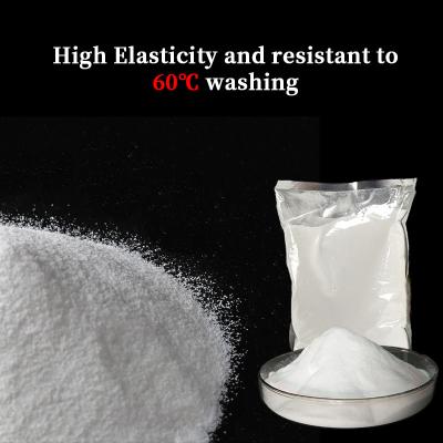 China White Hot Melt Adhesive Powder For Screen Printing For Fast Drying And High Printing for sale