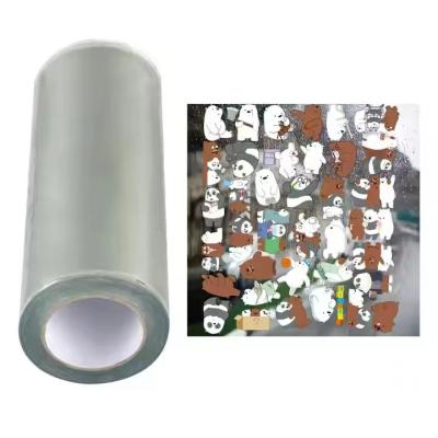 China Película de transferencia UV Dtf transparente Ab Pet Film Roll A3 Película de impresión UV Dtf de 30 cm en venta