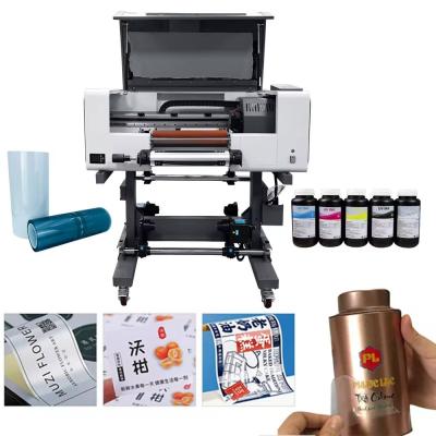 China Three Printheads Digital UV DTF Printer Vibrant CMYK Color Output 350W / 400W for sale