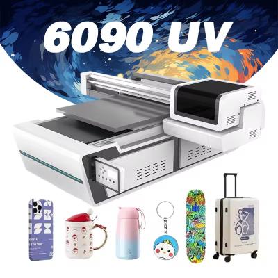 China 2 In 1 DTF UV Sticker Printing Machine Flatbed Printer For Phone Case Bottlee Metal for sale