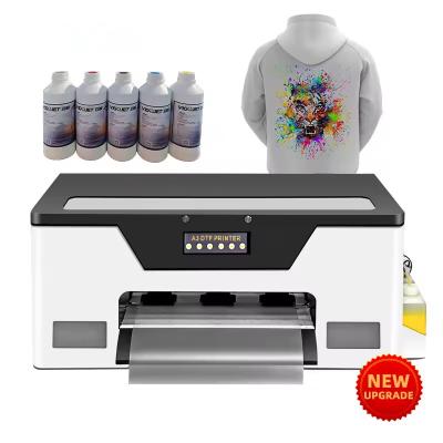 China Mini 30cm Dtf T-shirt Transfer Printing Machine  With Shaker Heater Dryer XP600 Print Head 33cm 30cm TX800 D for sale