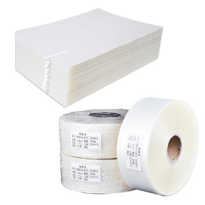 China Matte cold peeling 39*54cm screen printing  film for Water Based Ink 75mic for sale